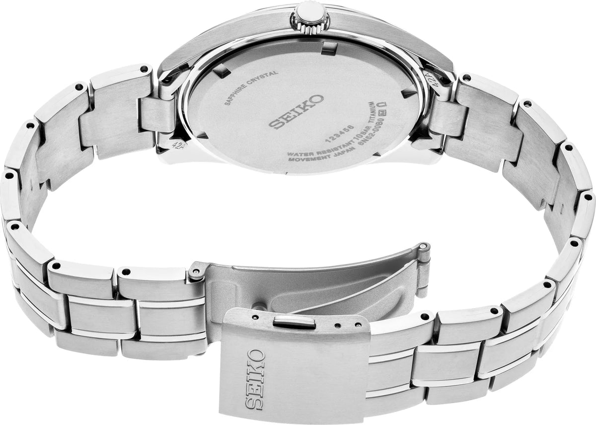 Seiko Essentials Blue Dial Watch SUR373