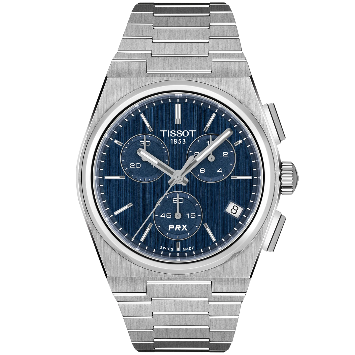 Tissot PRX Chrono Navy Dial Watch T1374171104100