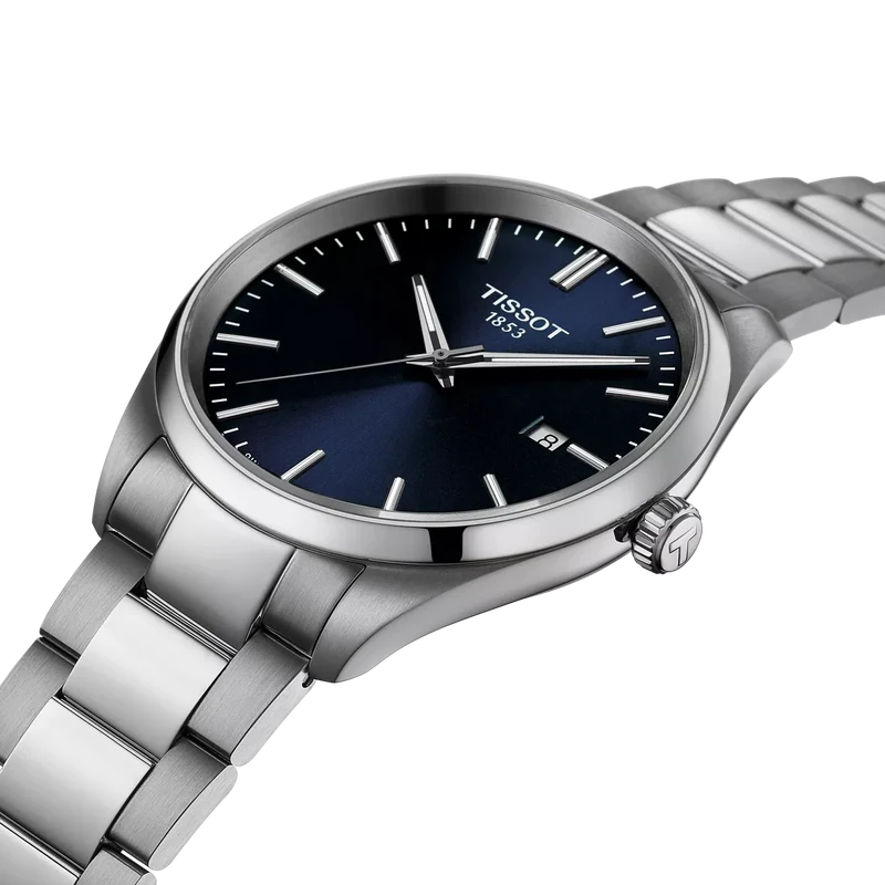Tissot PR 100 Navy Dial Watch T1504101104100