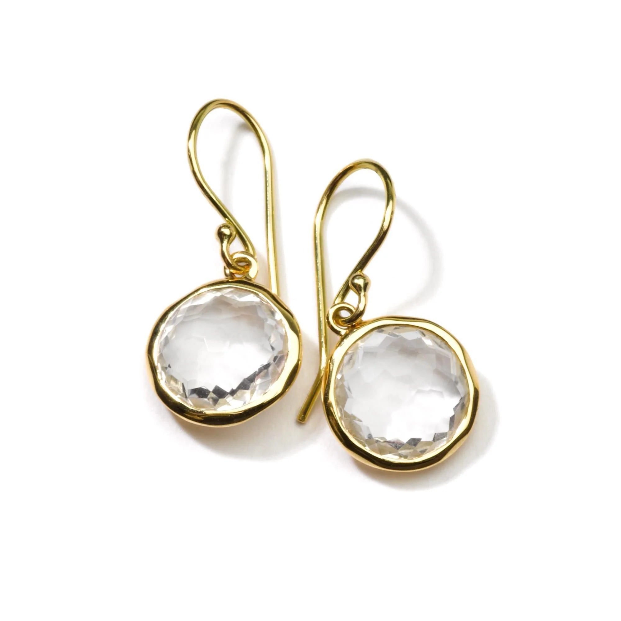 IPPOLITA Mini Lollipop Quartz Drop Earrings in 18K Yellow Gold