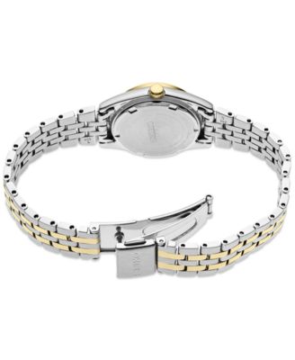 Seiko Women's Essentials Solar Two-Tone Watch SUR438