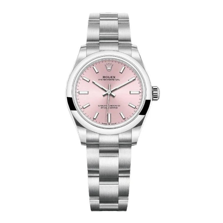 Bailey's Certified Pre-Owned Rolex Oyster Perpetual Pink Dial 277200 05GY1613