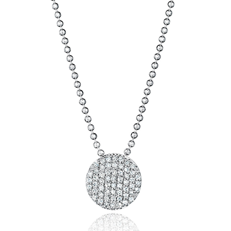 Phillips House Mini Affair Infinity Diamond Necklace in 14K White Gold