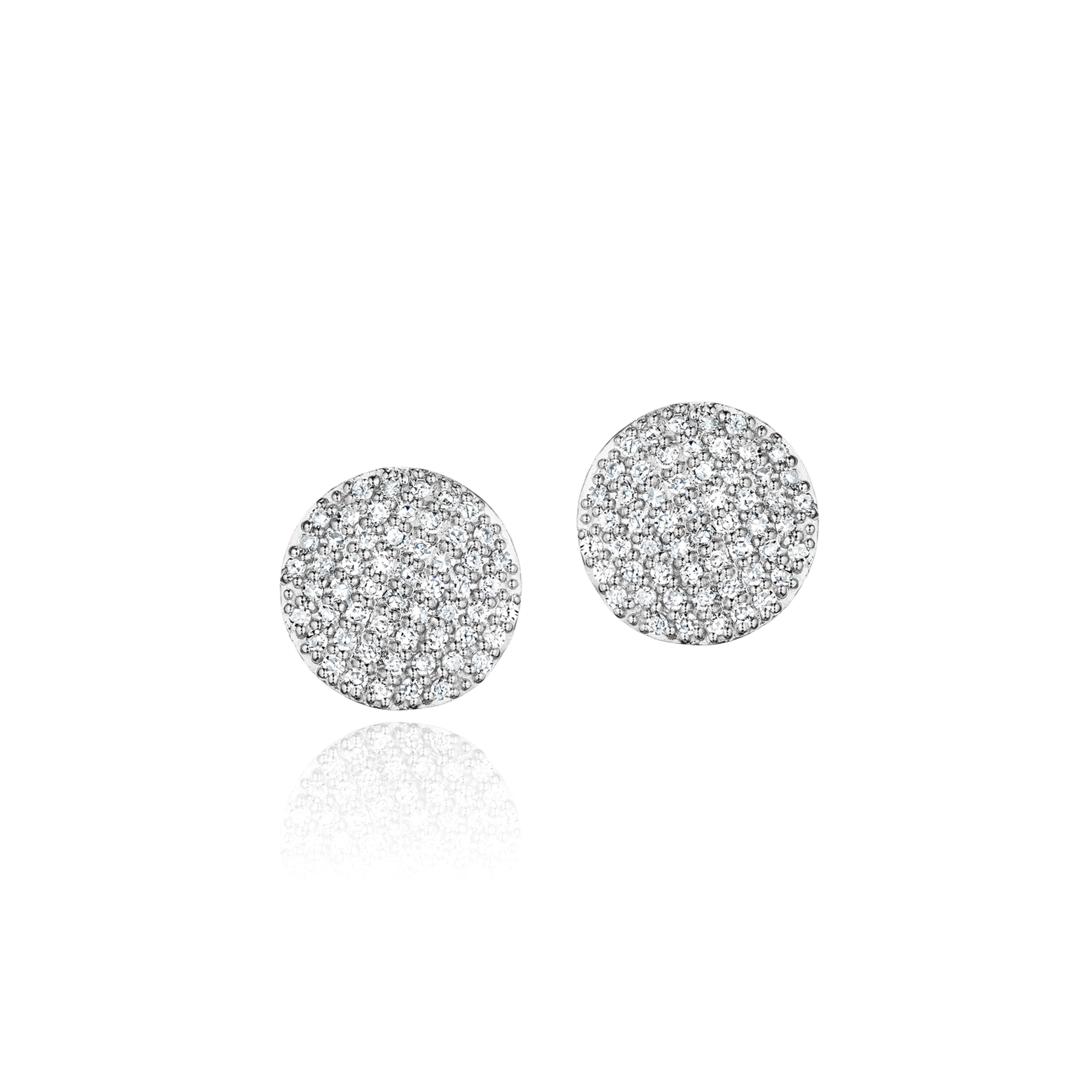 Phillips House Mini Affair Infinity Diamond Stud Earrings in 14K Yellow Gold