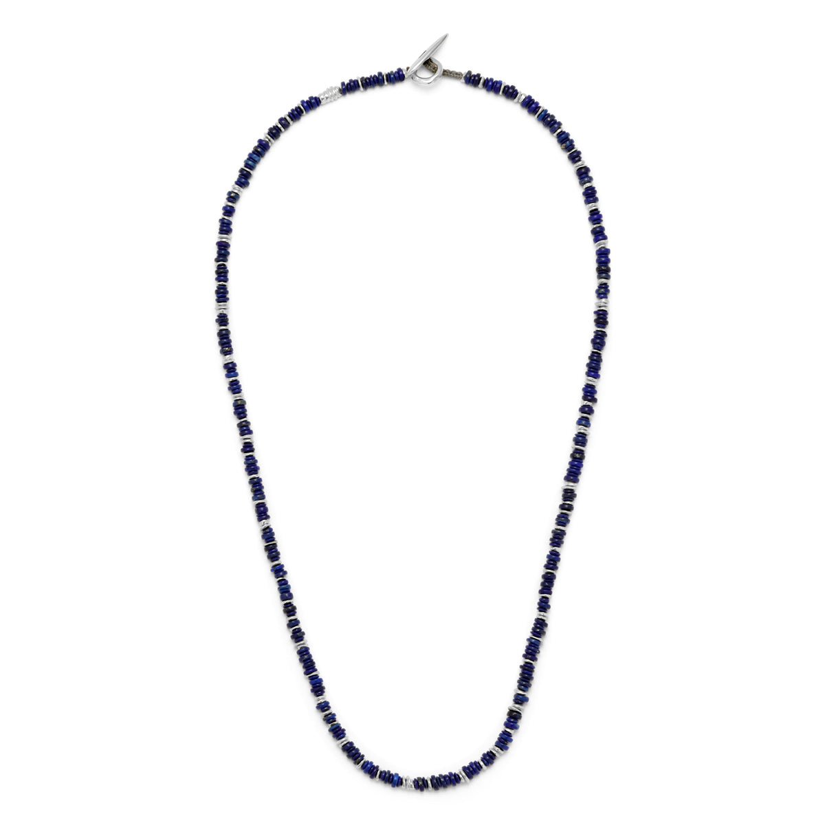 Maor Pillon Blue Lapis Necklace in Sterling Silver
