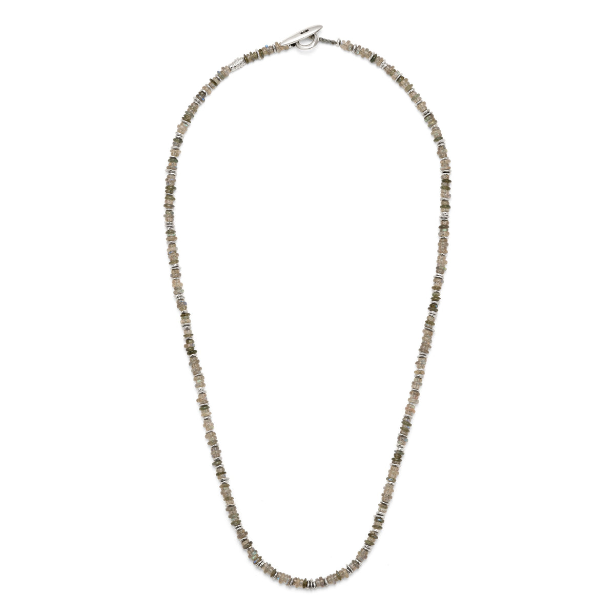 Maor Pillon Labradorite Necklace in Sterling Silver
