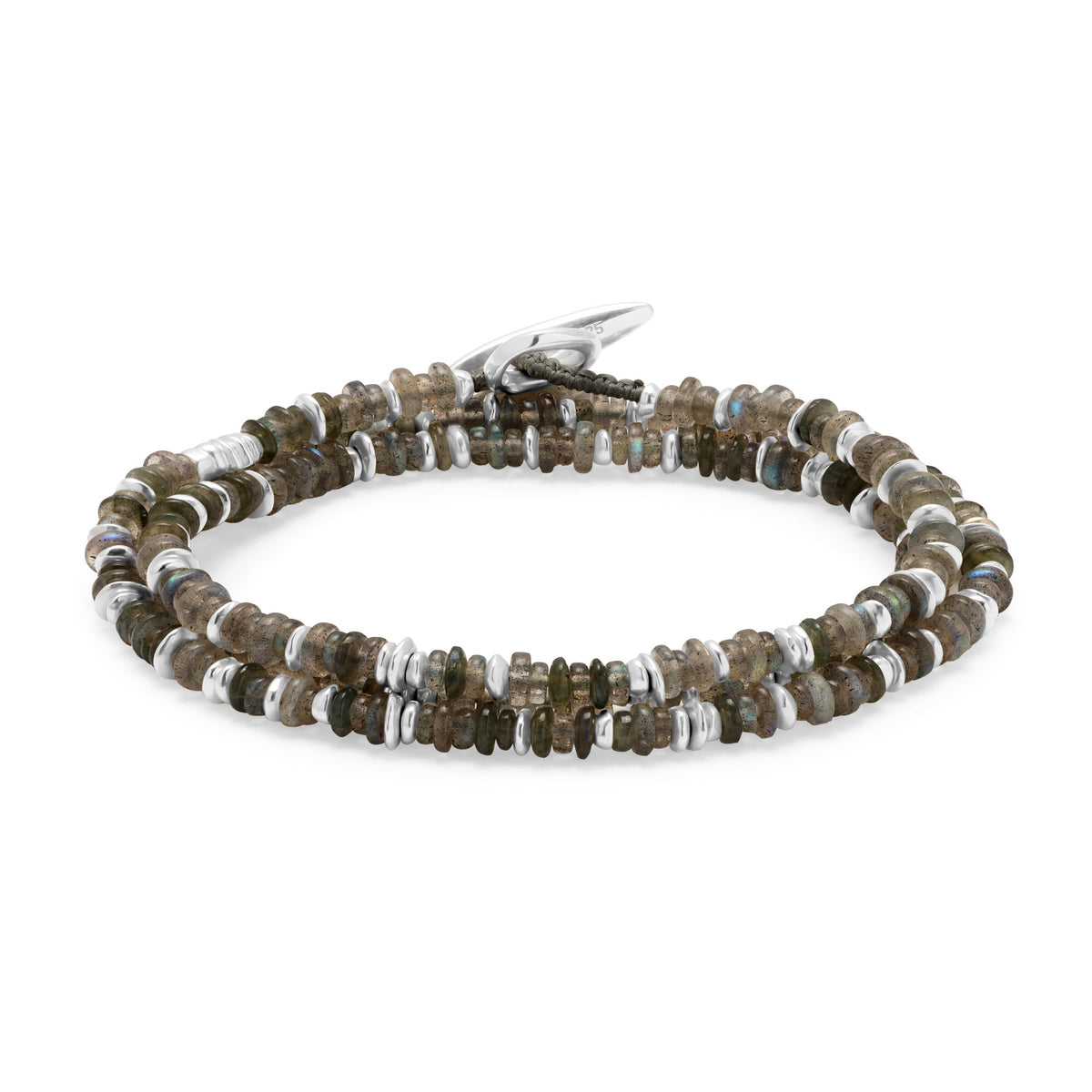 Maor Pillon Labradorite Necklace in Sterling Silver