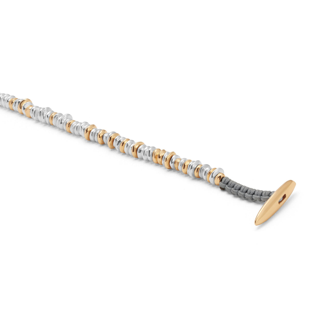 Maor Pilla Mixed Metal Necklace in Sterling Silver & 18K Yellow Gold