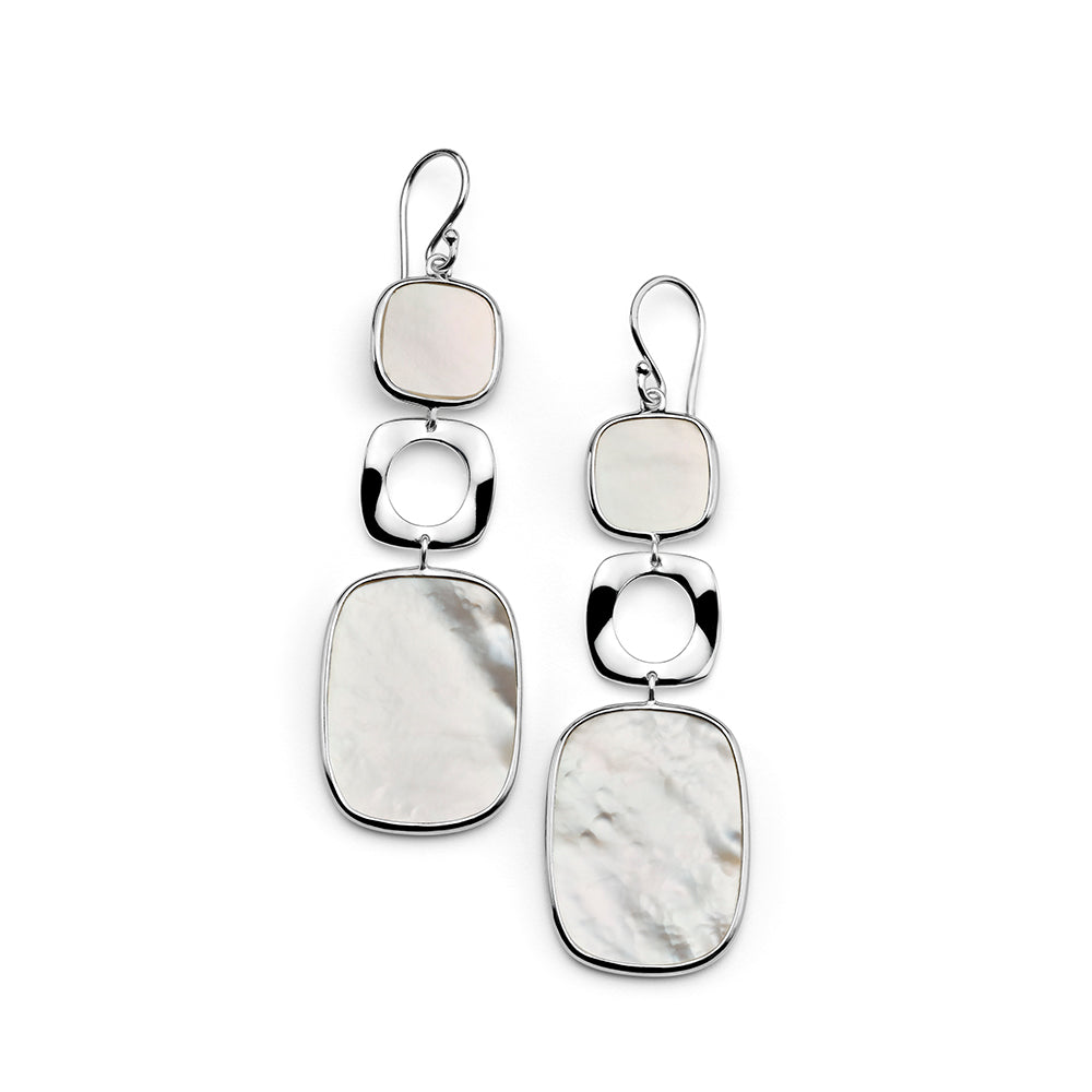 Ippolita Mother of Pearl Earrings in Sterling Silver