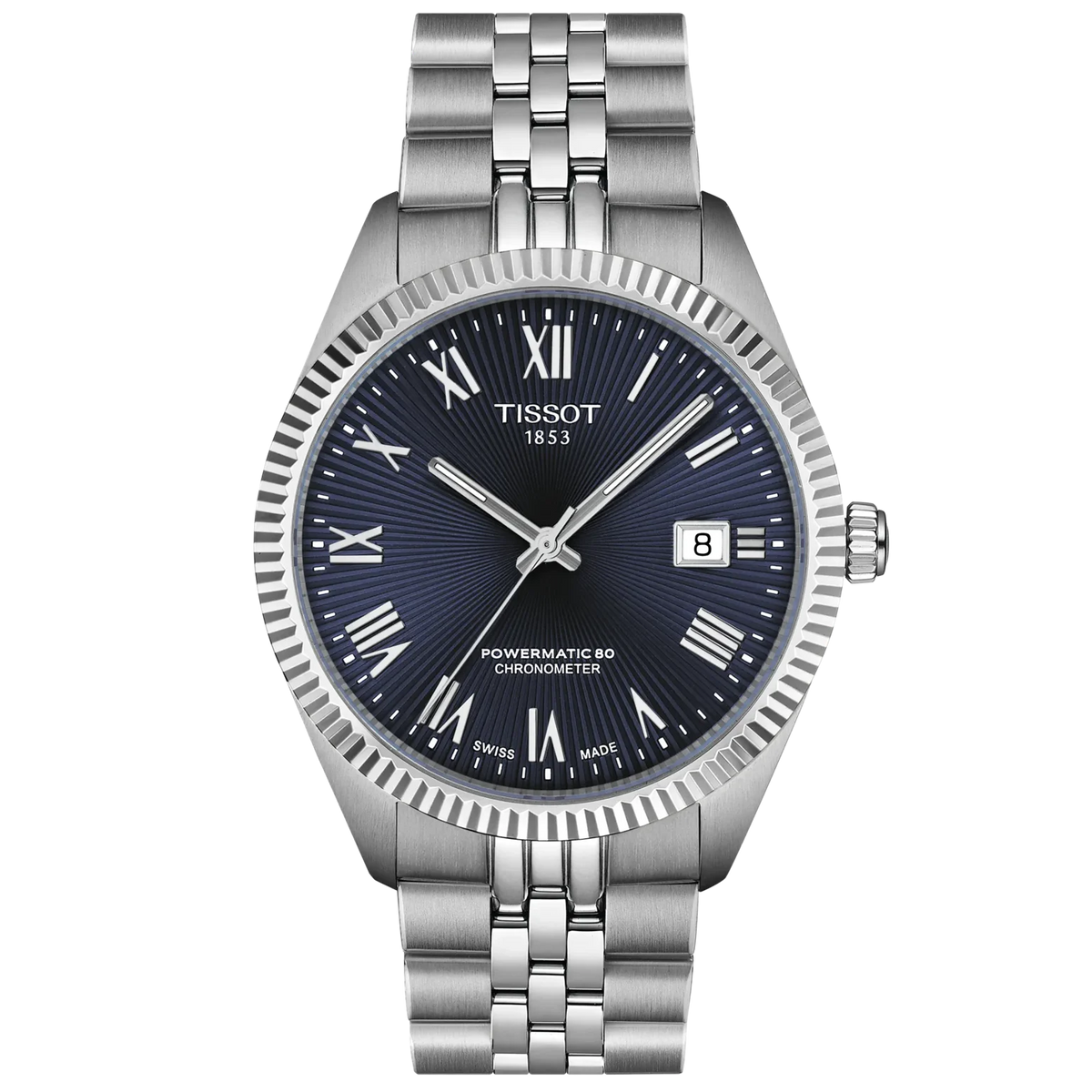 Tissot Ballade Blue Roman Dial Watch T1564081104300