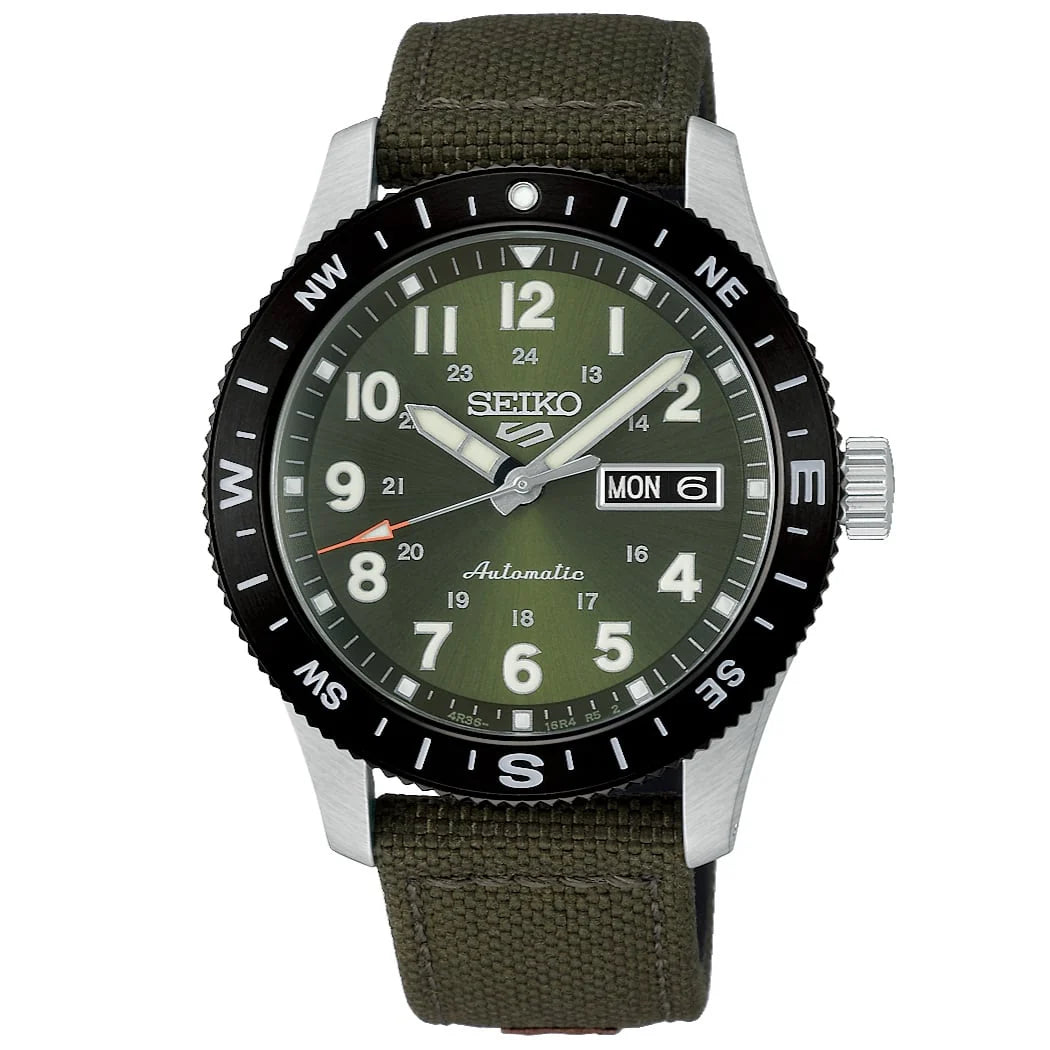 Seiko 5 Sport Khaki Green Dial Watch HDB008