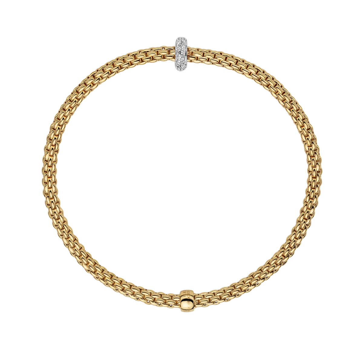 Fope Prima Flex'It Bracelet in 18K Gold