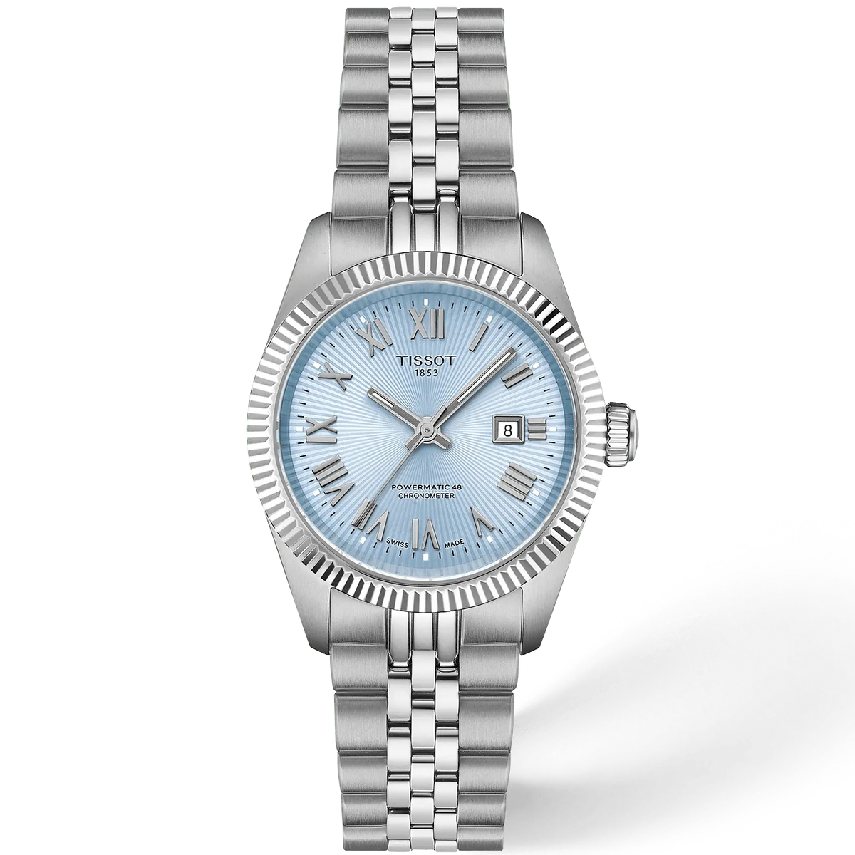 Tissot Women's Ballade Ice Blue Roman Dial Watch T1562081135300