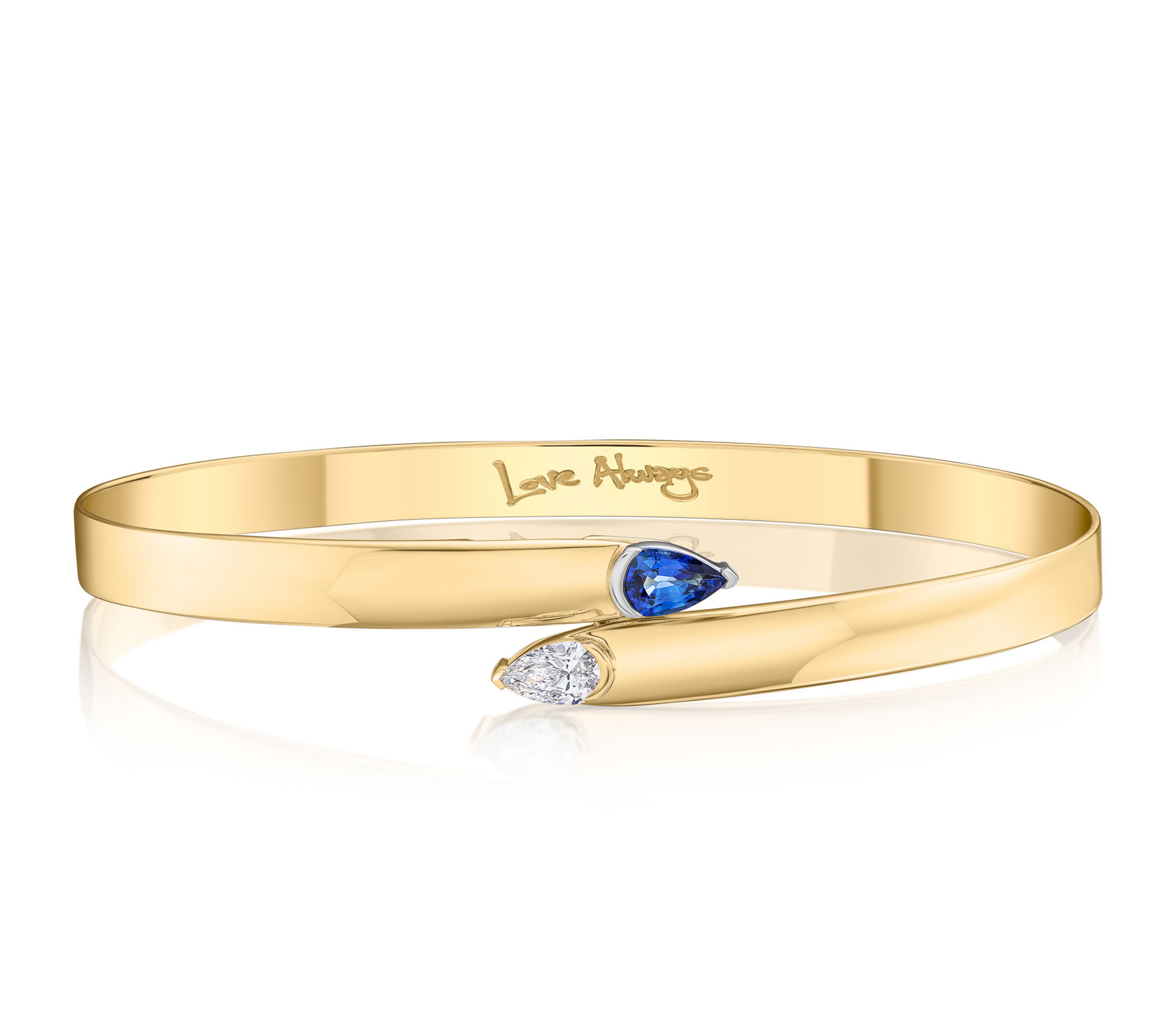 Phillips House Diamond & Sapphire Toi Et Moi Bracelet