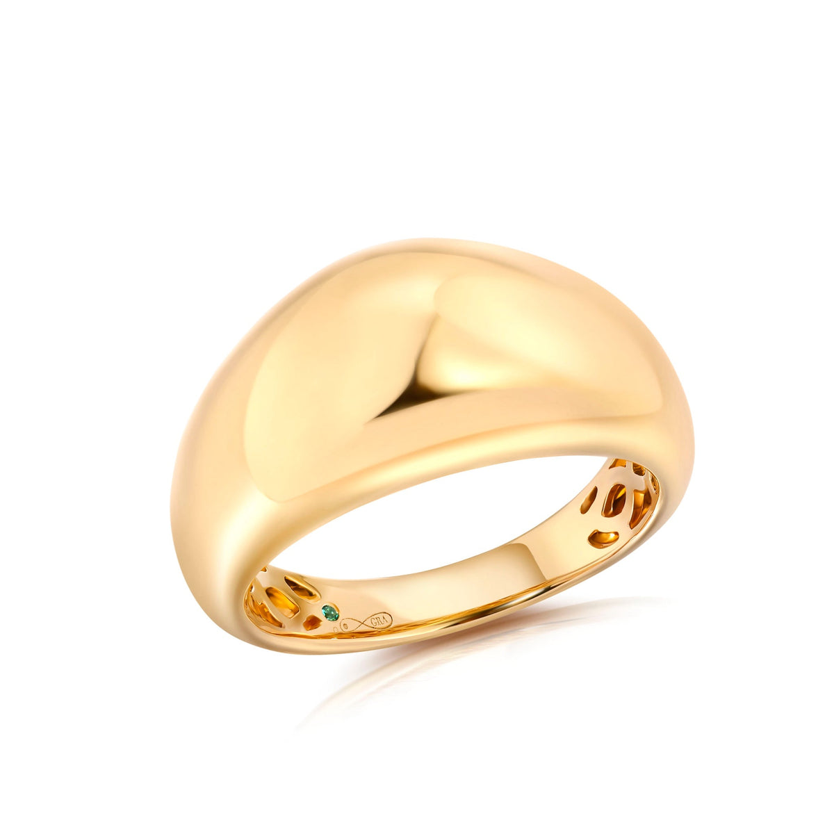 Graziela Bahia Ring in 18K Yellow Gold, Size 7