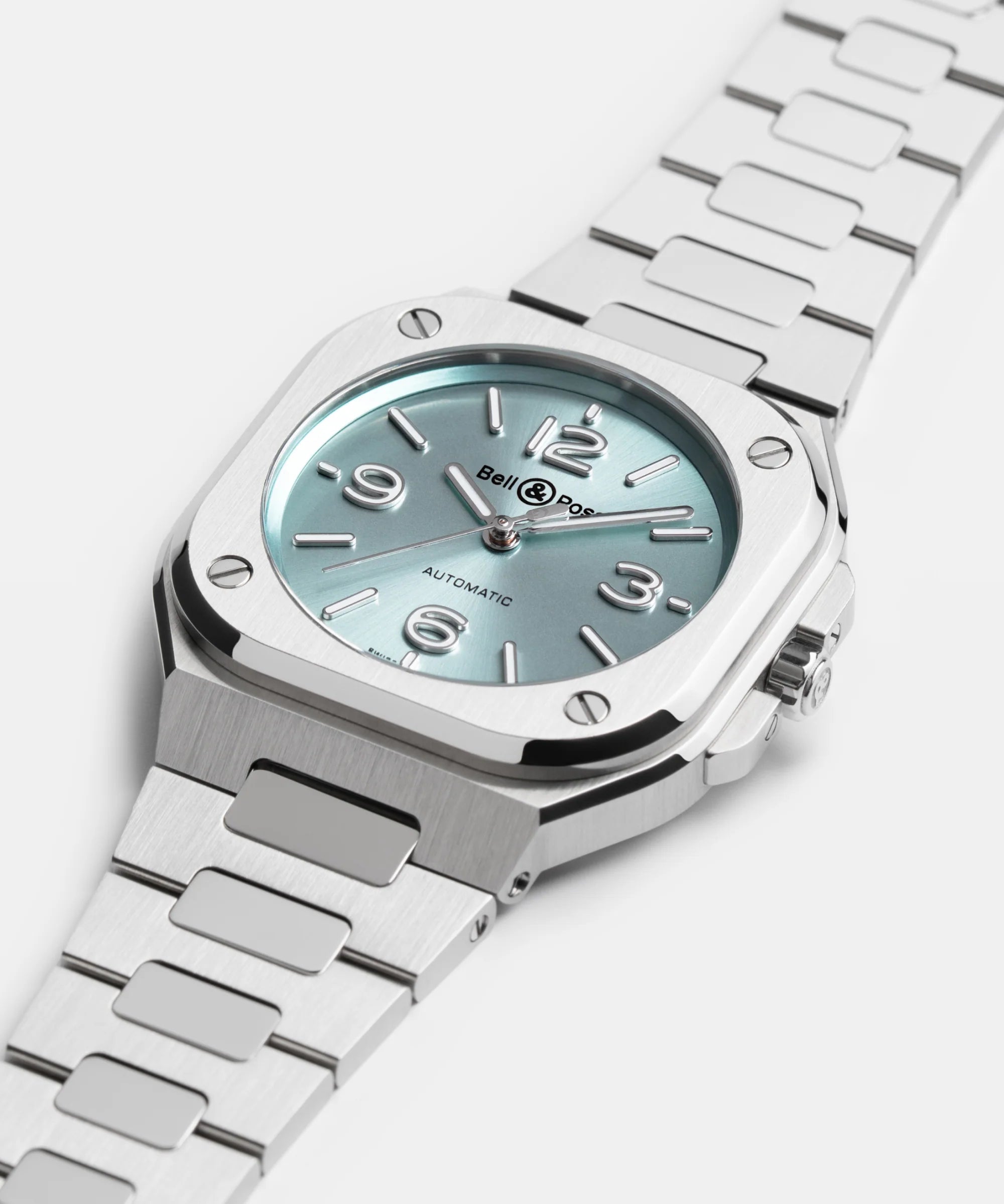 Bell & Ross BR-05 Ice Blue Steel Watch