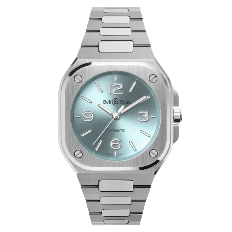Bell & Ross BR-05 Ice Blue Steel Watch