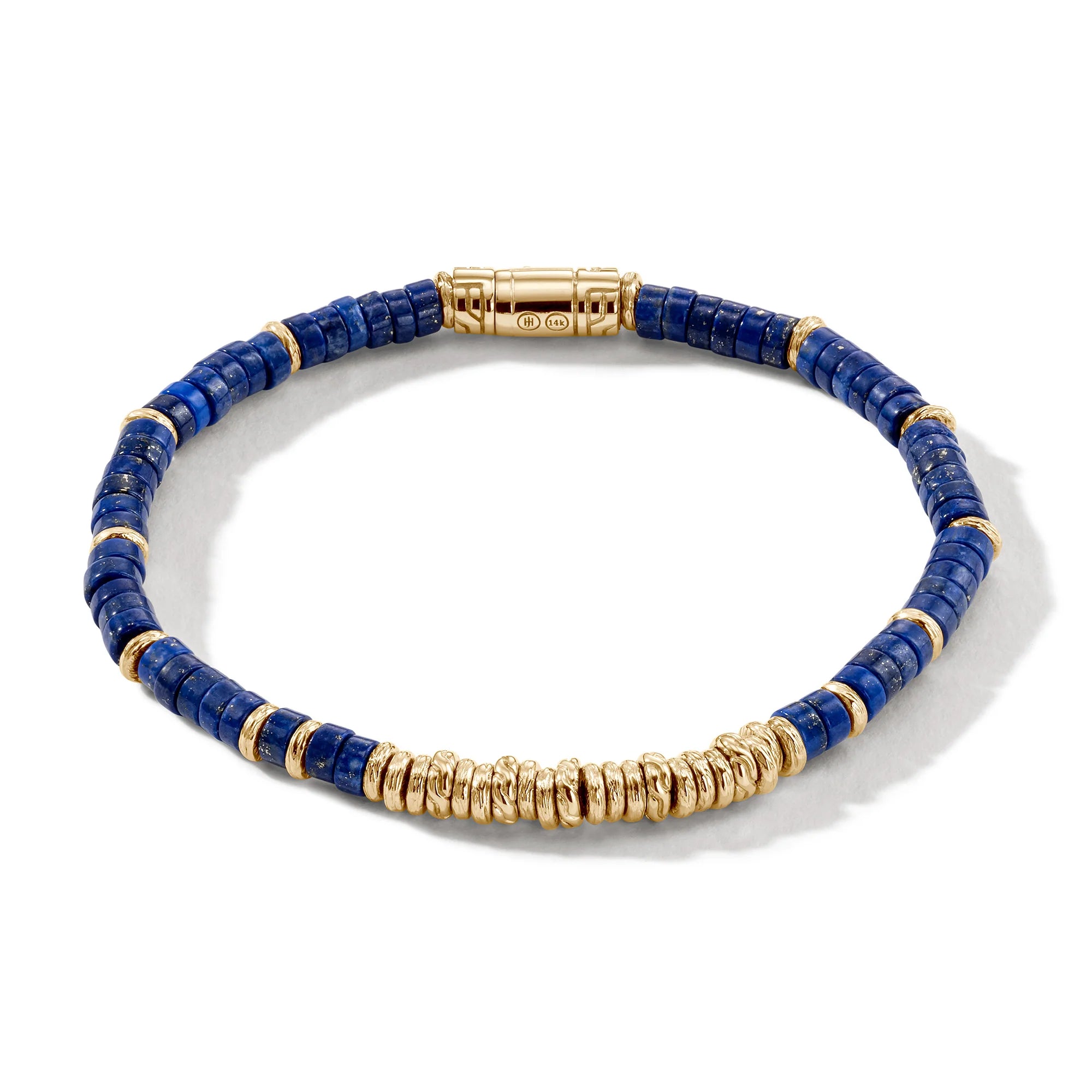 John Hardy Men's Heishi Lapis Beaded Bracelet