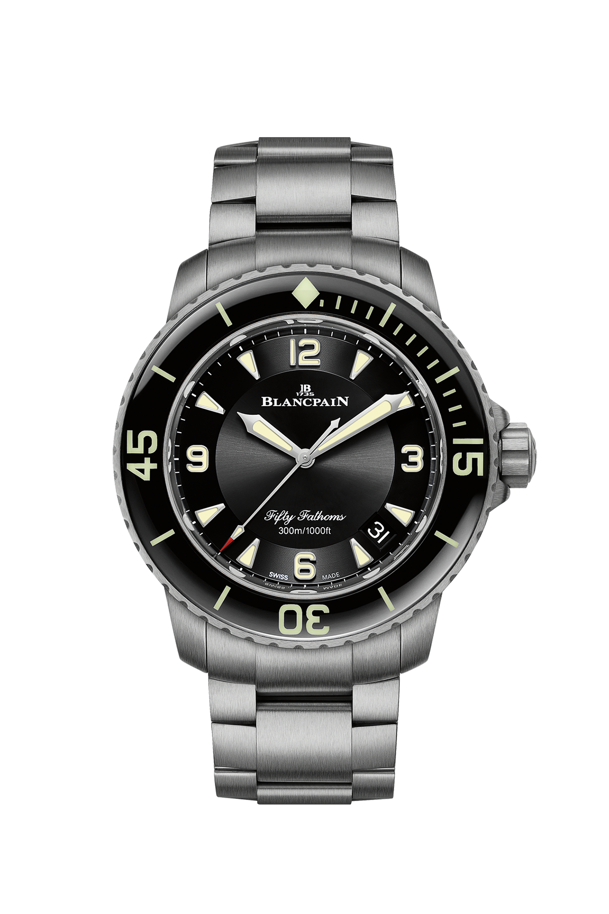 Blaincpain Fifty Fathoms Automatique Watch 5015 12B30 98B