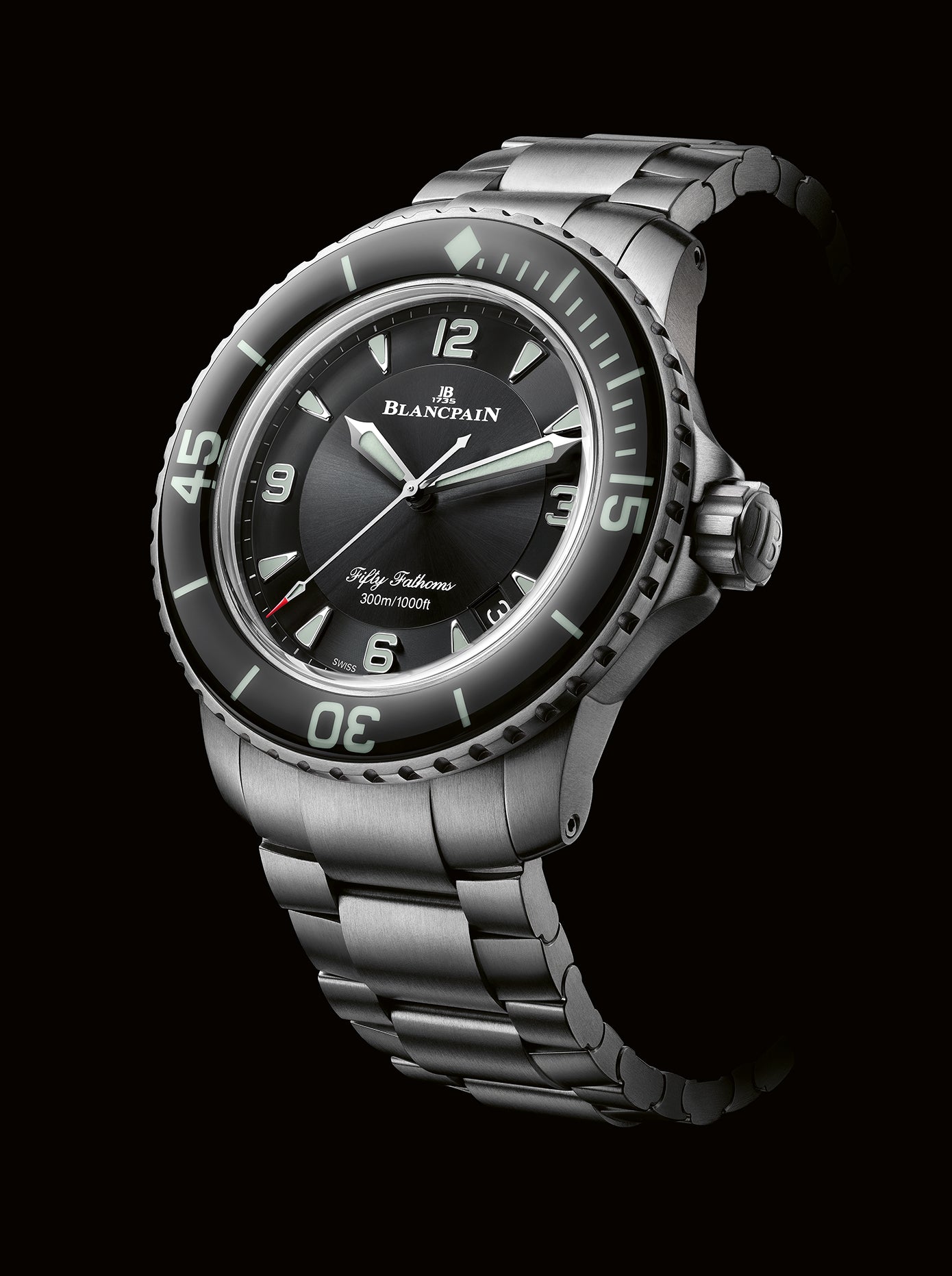 Blaincpain Fifty Fathoms Automatique Watch 5015 12B30 98B