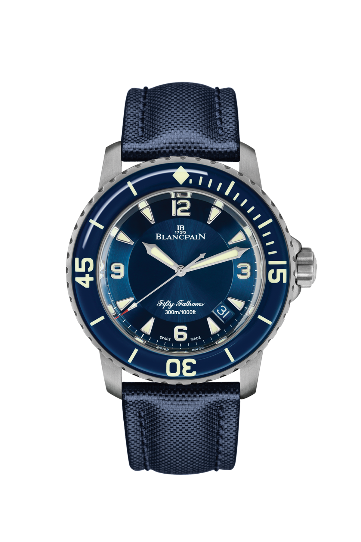 Blaincpain Fifty Fathoms Automatique Watch 5015 12B40 O52A