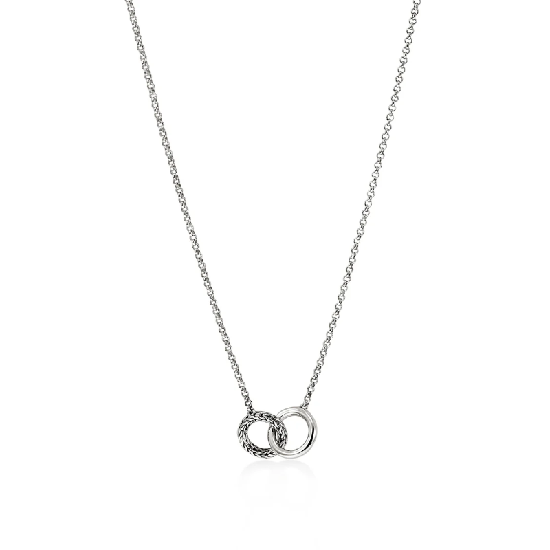 John Hardy JH Essential Linked Necklace in Sterling Silver