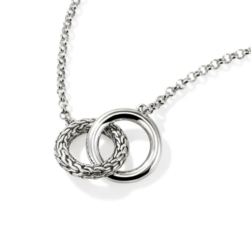 John Hardy JH Essential Linked Necklace in Sterling Silver
