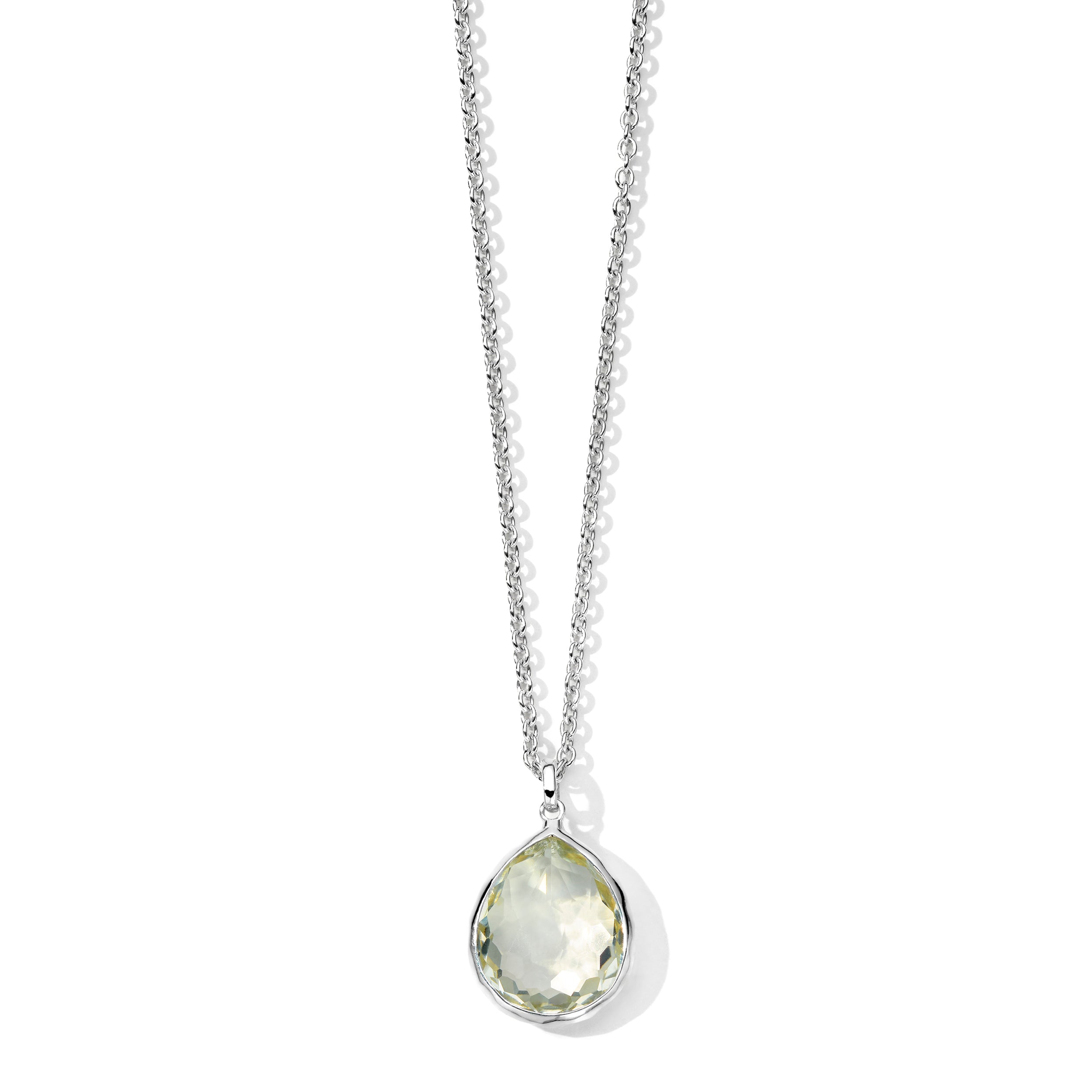 Ippolita Rock Candy Prasiolite Mini Teardrop Necklace