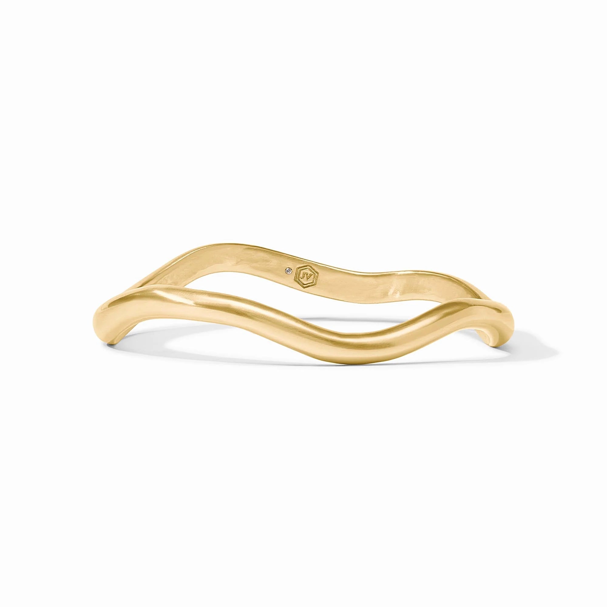 Julie Vos Wave Bangle, Size M