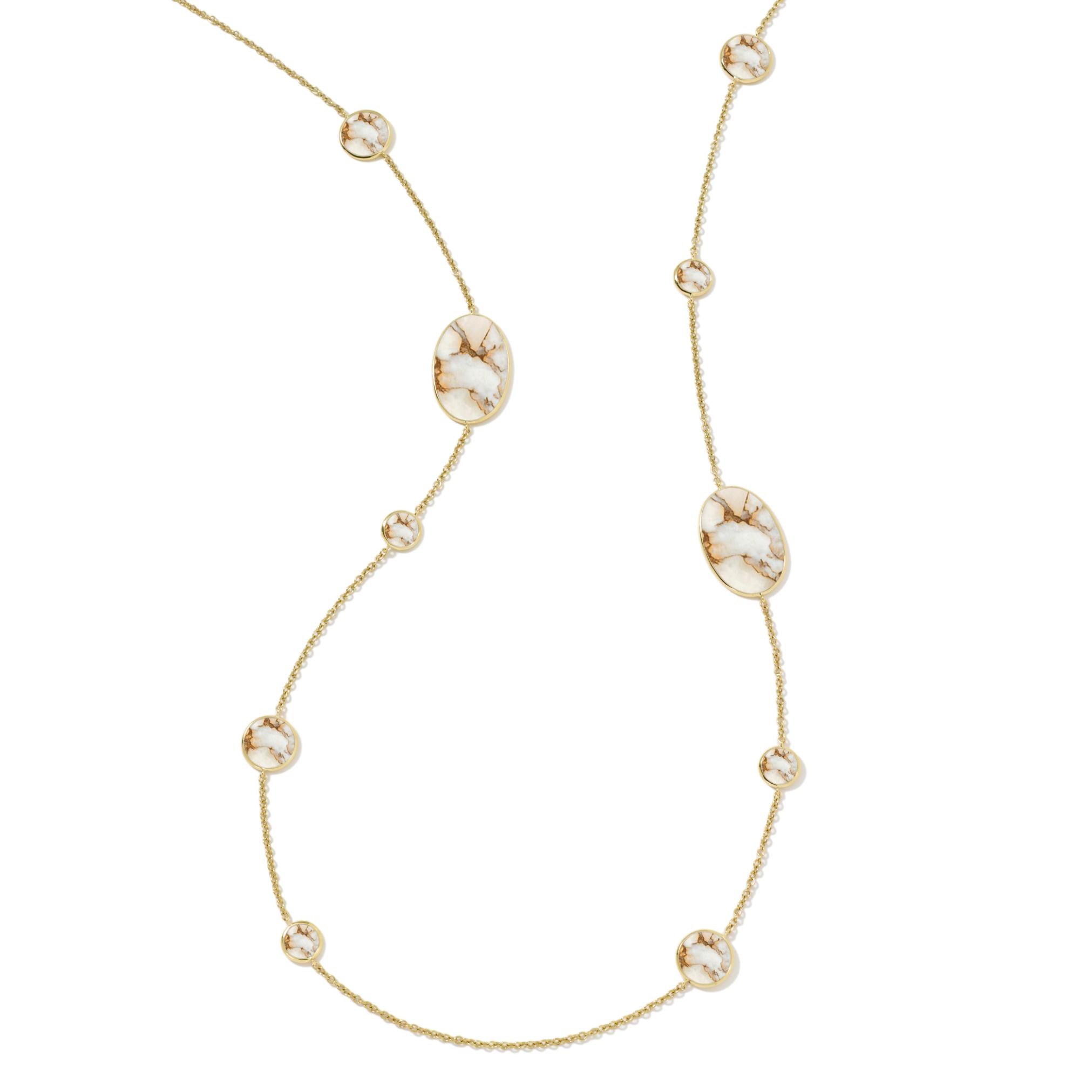 Ippolita Rock Candy Calcite Necklace in 18K Yellow Gold