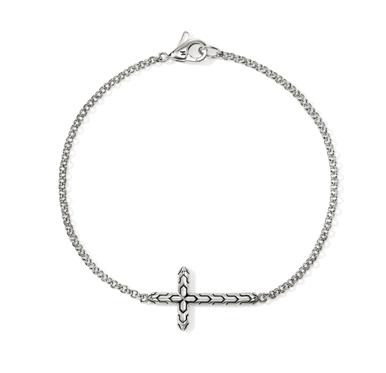 John Hardy Cross Essential Bracelet in Sterling Silver