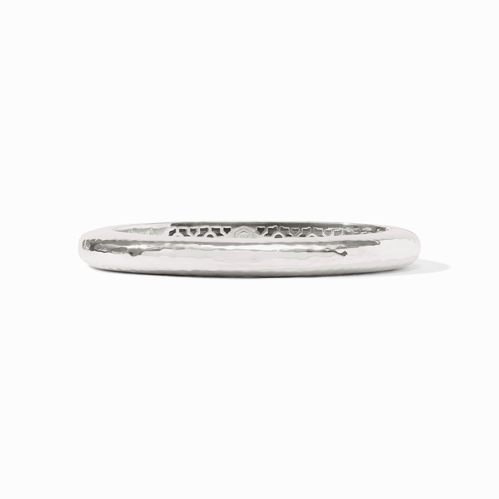 Julie Vos Catalina Hinge Bangle in Silver