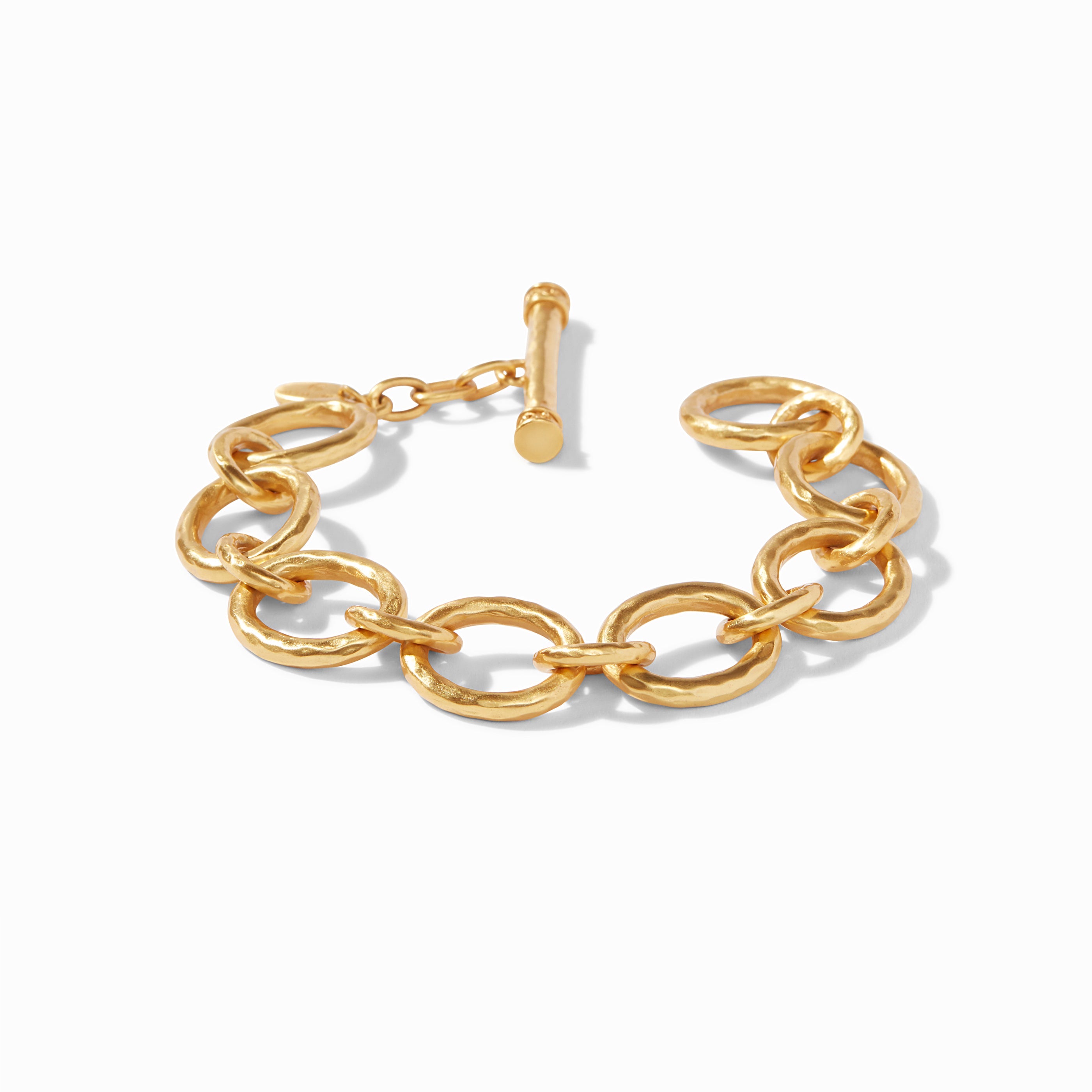 Julie Vos Catalina Demi Link Bracelet in Yellow Gold