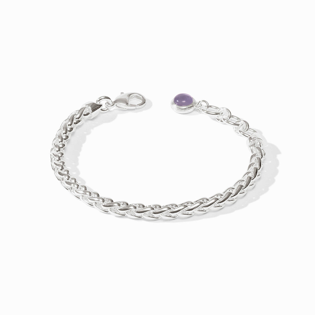 Julie Vos Cobblestone Link Bracelet in Silver