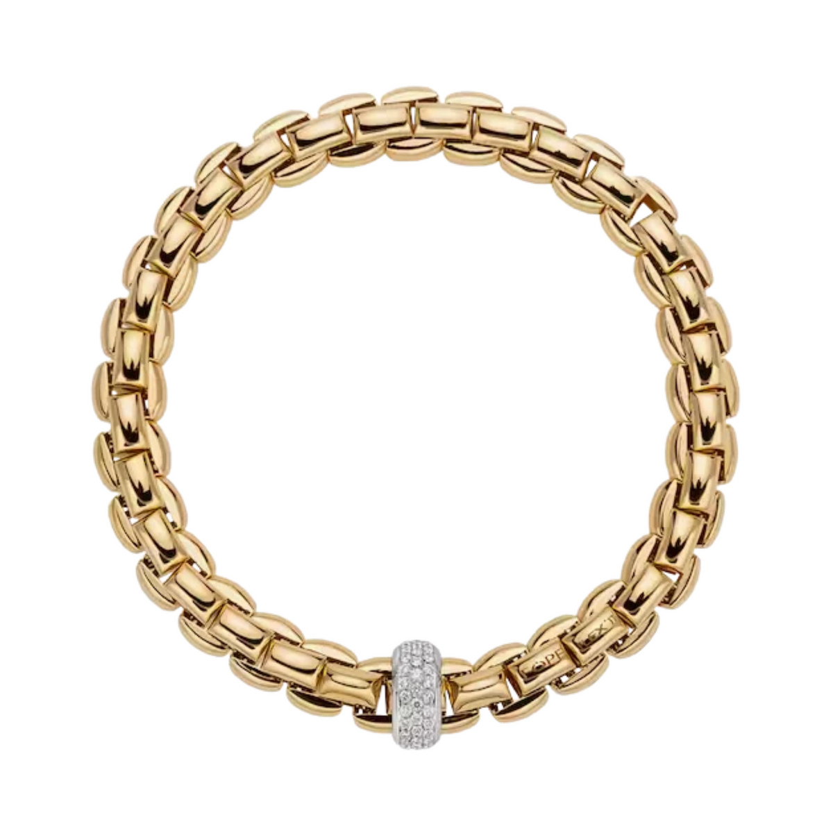Fope Eka Bracelet in 18K Yellow Gold