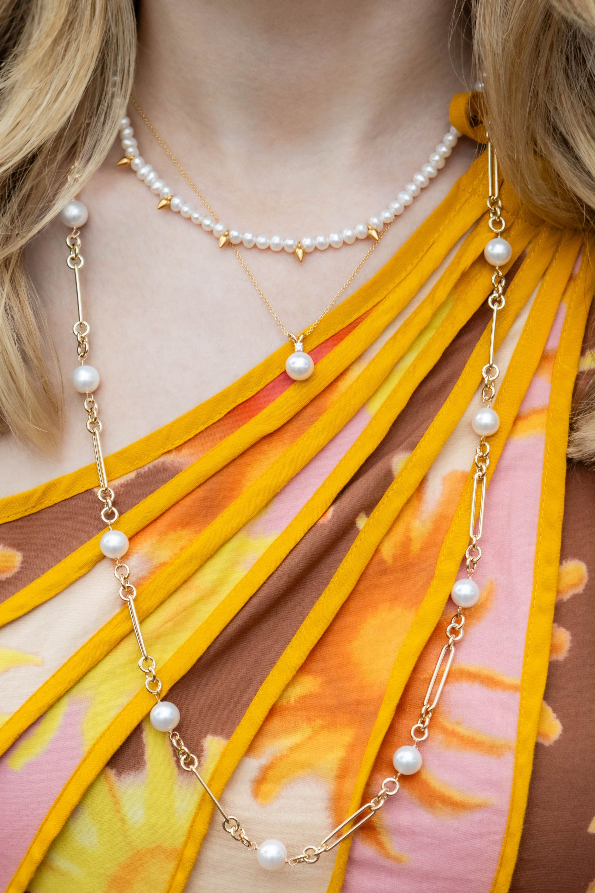 Wendy Perry Pearl Finisterre Beaded Necklace
