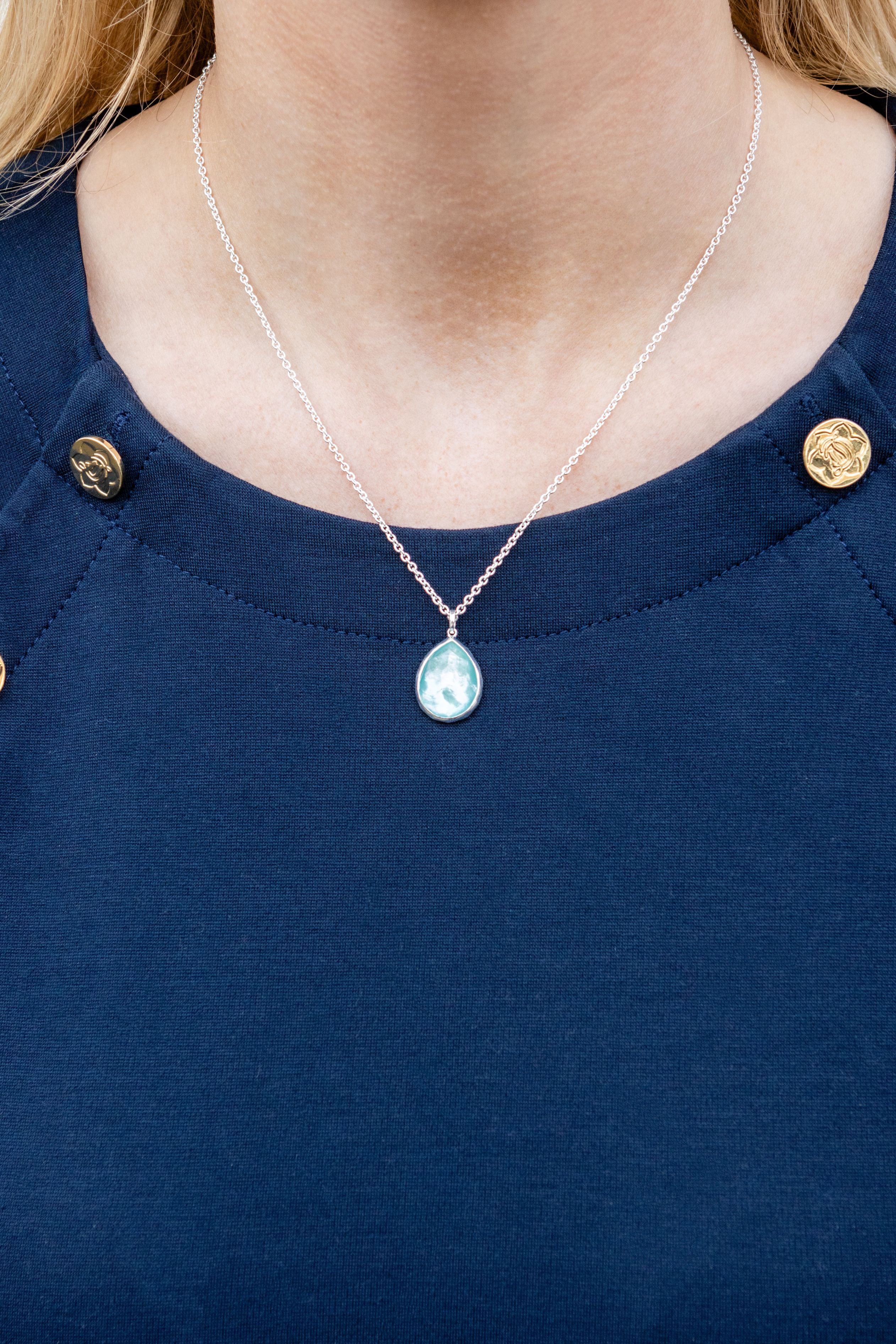 Ippolita Bailey's Exclusive Mini Teardrop Pendant Necklace