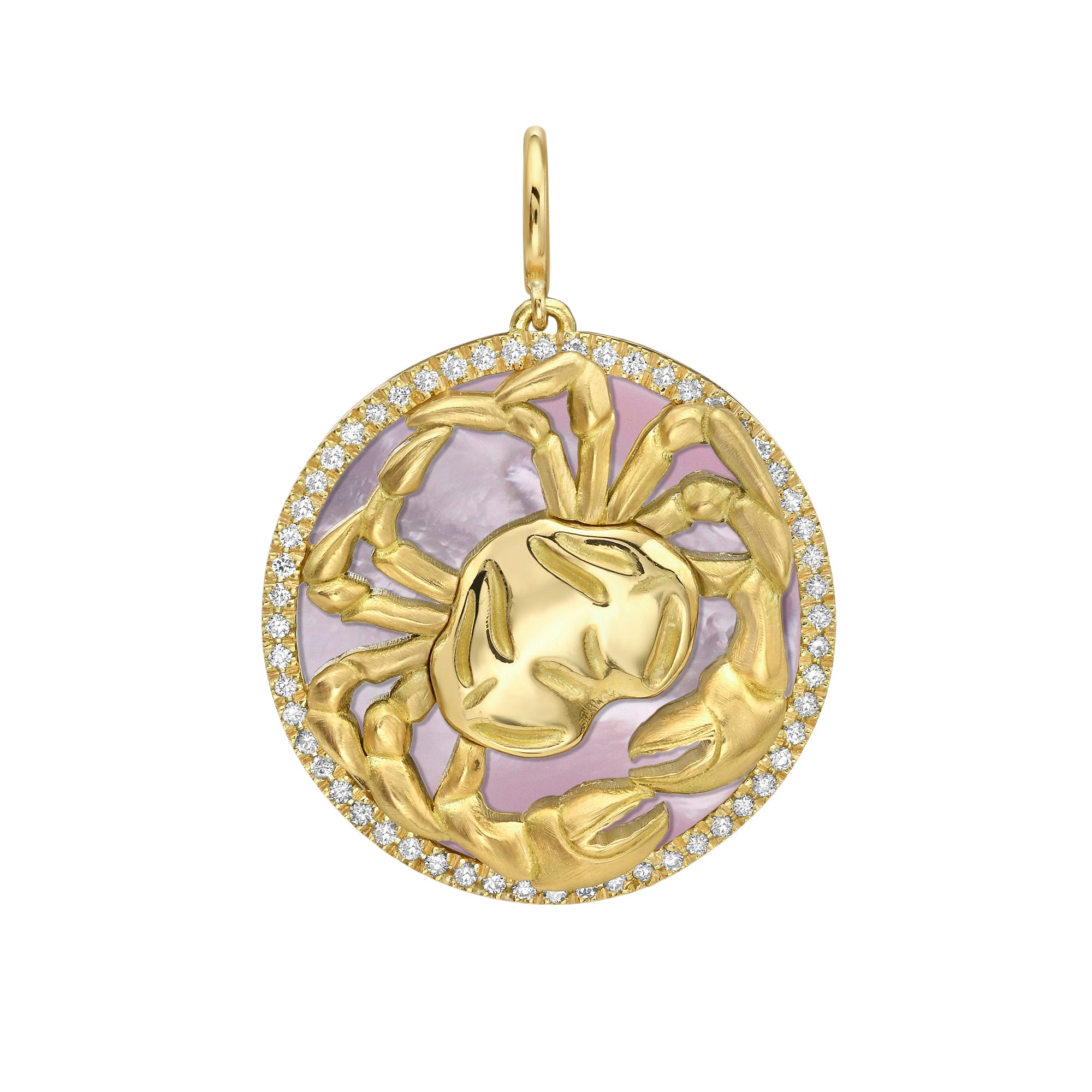 Lionheart Seasons Cancer Interchangeable Charm in 18K Yellow Gold