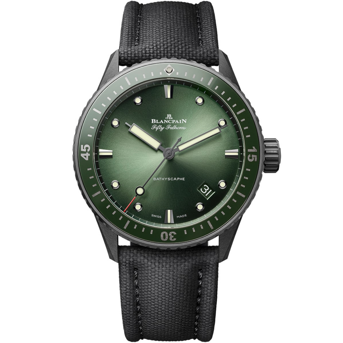 Blancpain Fifty Fathoms Bathyscaphe Watch 5000 1110 B52A