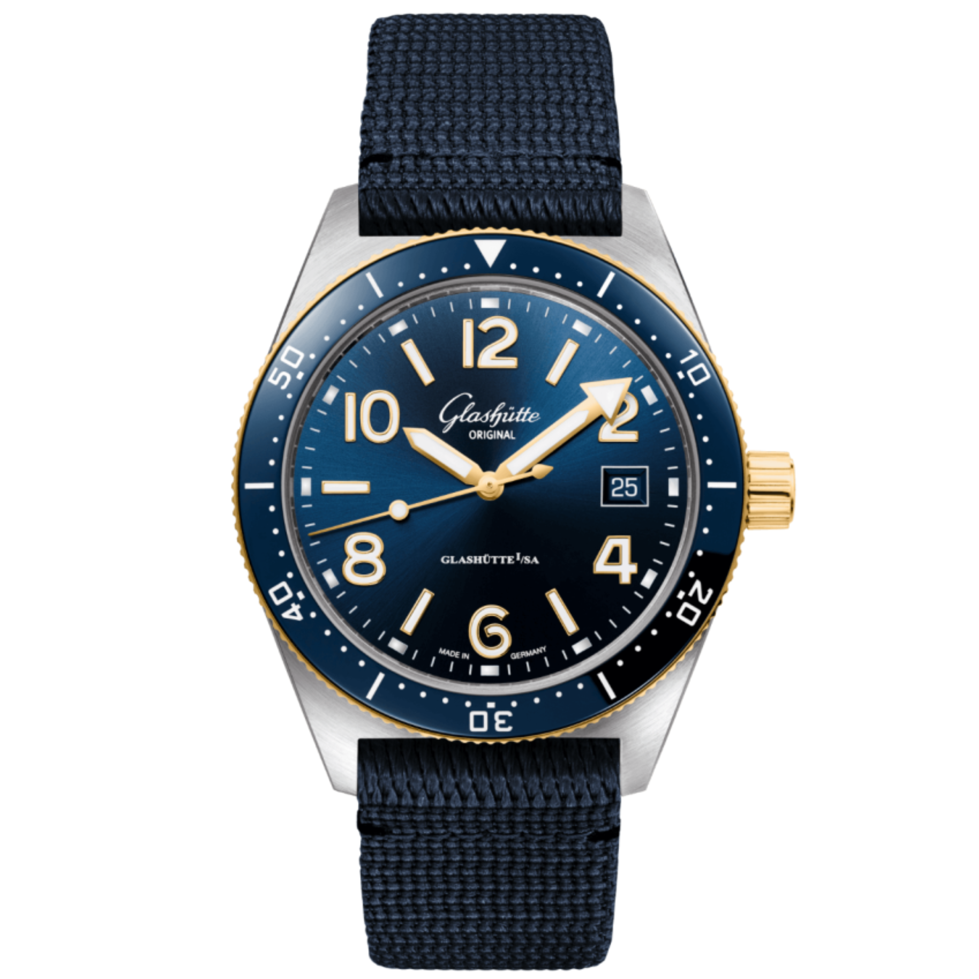 Glashutte Original SeaQ Watch 1-39-11-10-90-34
