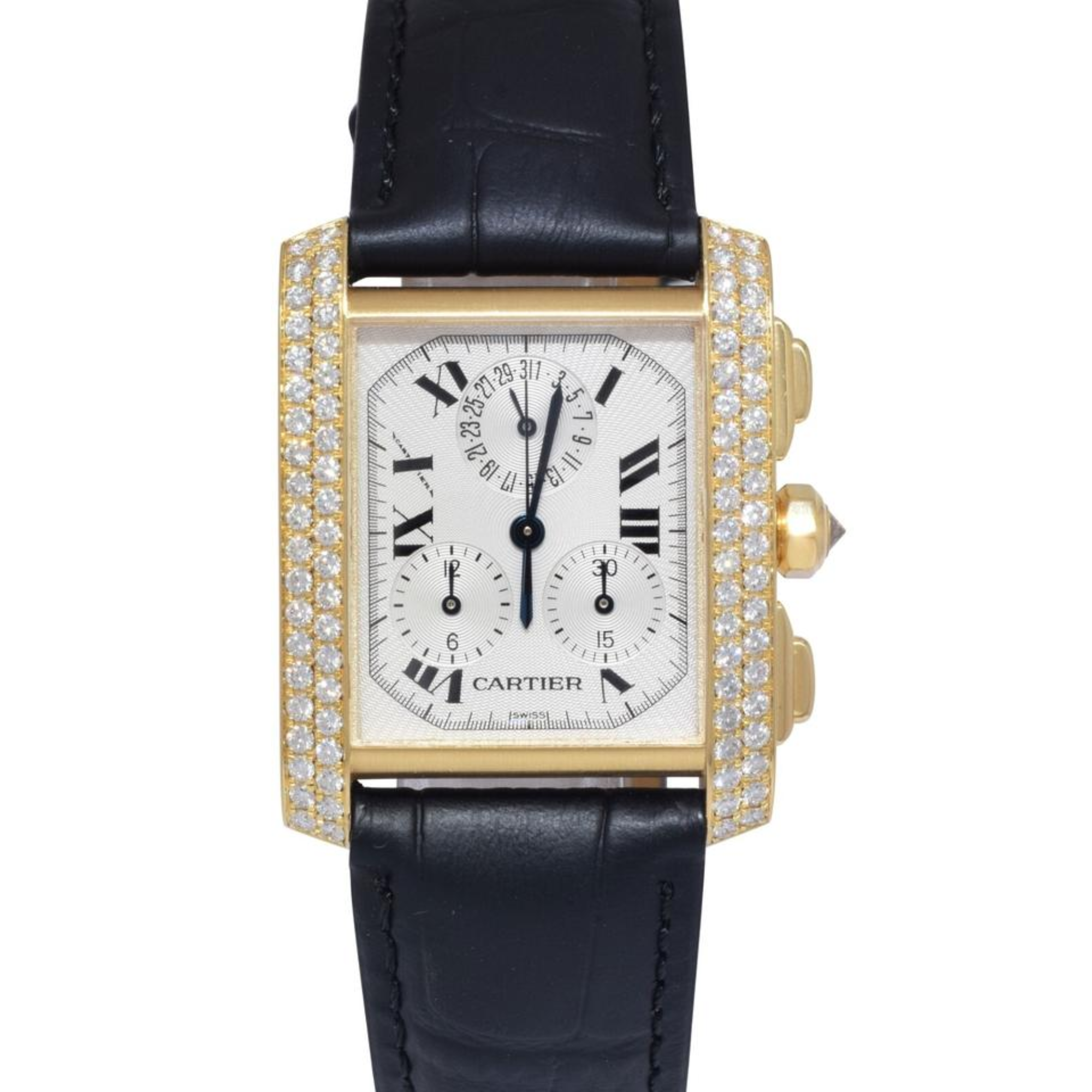 Bailey's Certified Pre-Owned Cartier Women's Tank Francaise Quartz Chrono 1830 MG267779