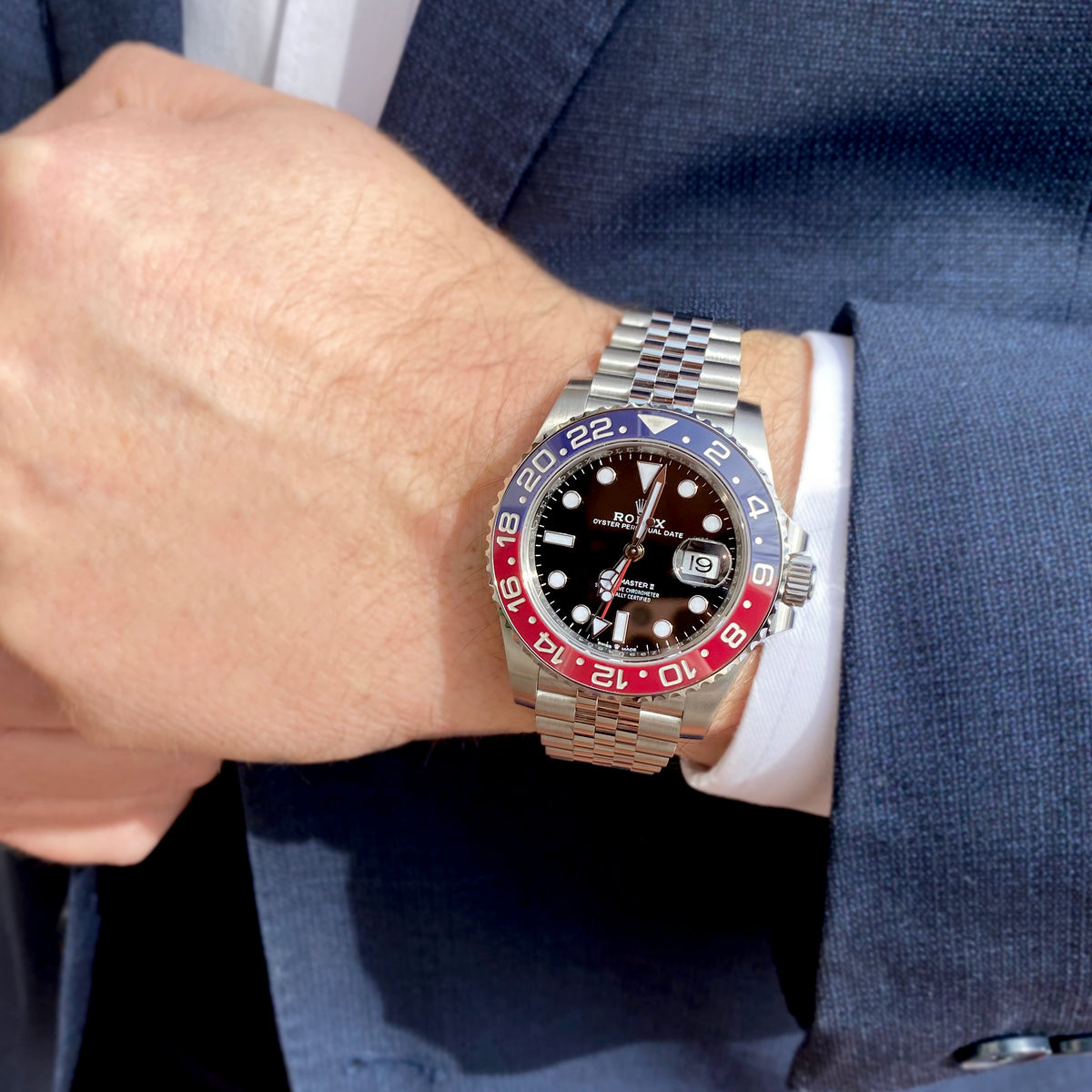 Bailey's Certified Pre-Owned Rolex GMT-Master II Pepsi 126710 9W565019