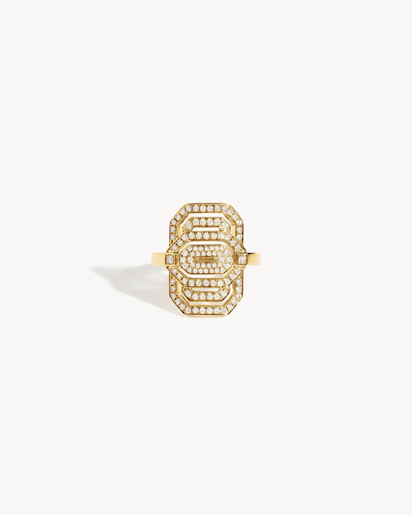 Statement Paris Petite My Way Ring in 18K Yellow Gold, Size 7.25