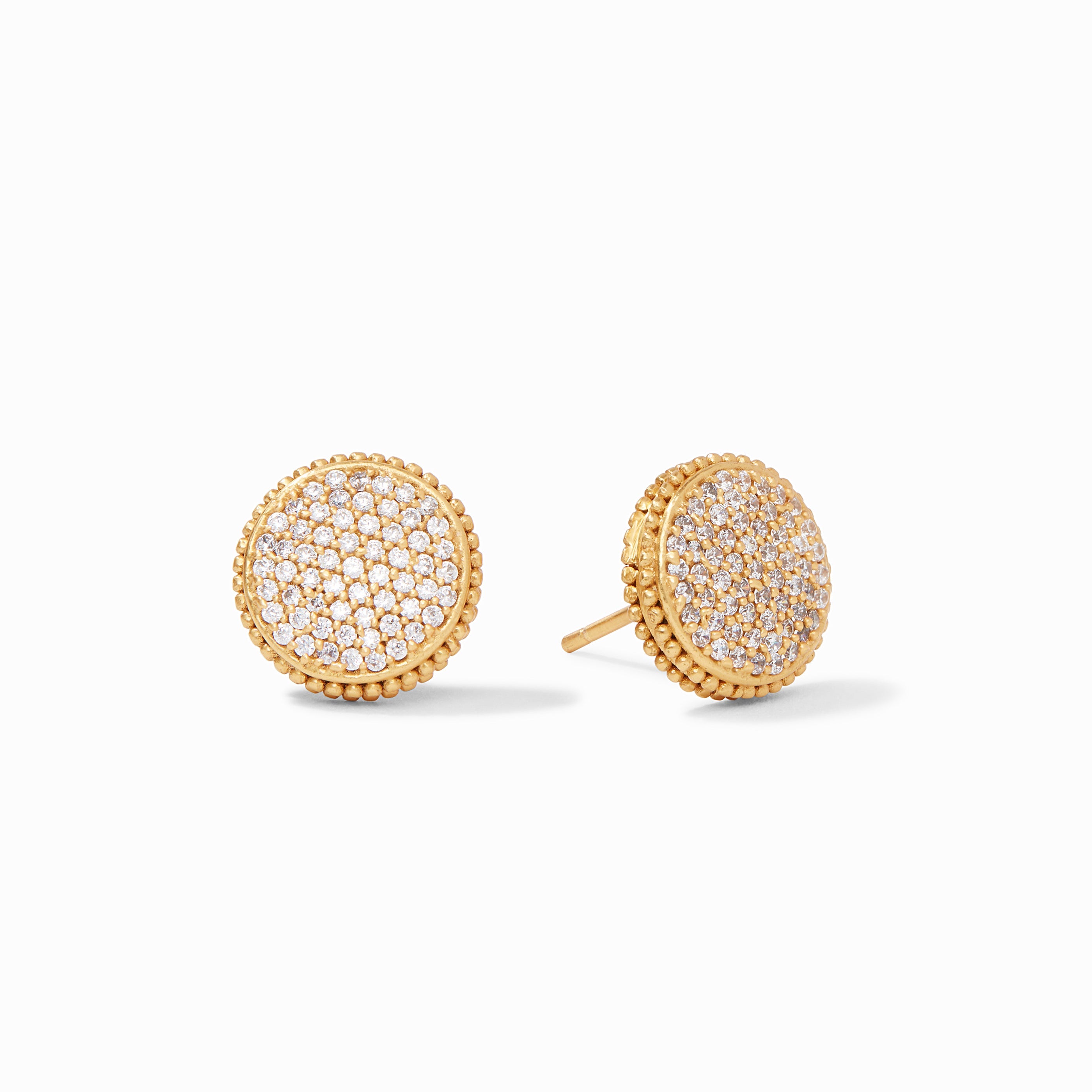 Julie Vos Fleur De Lis Stud Earrings