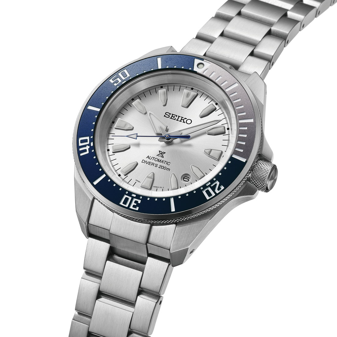 Seiko Proxpex Blue & Silver Bezel Watch HBB001