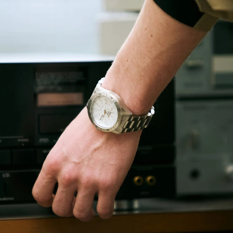 Seiko 5 Sport White Dial Watch HDB007