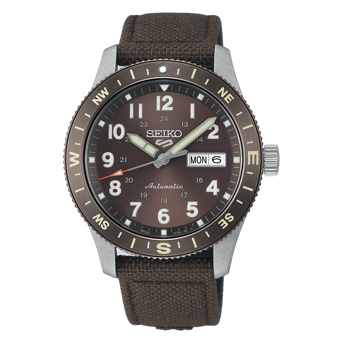 Seiko 5 Sport Brown Dial Watch HDB009