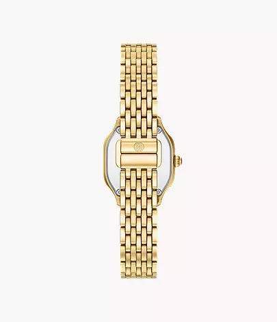 Michele Meggie Mini Gold Diamond Watch, 25MM