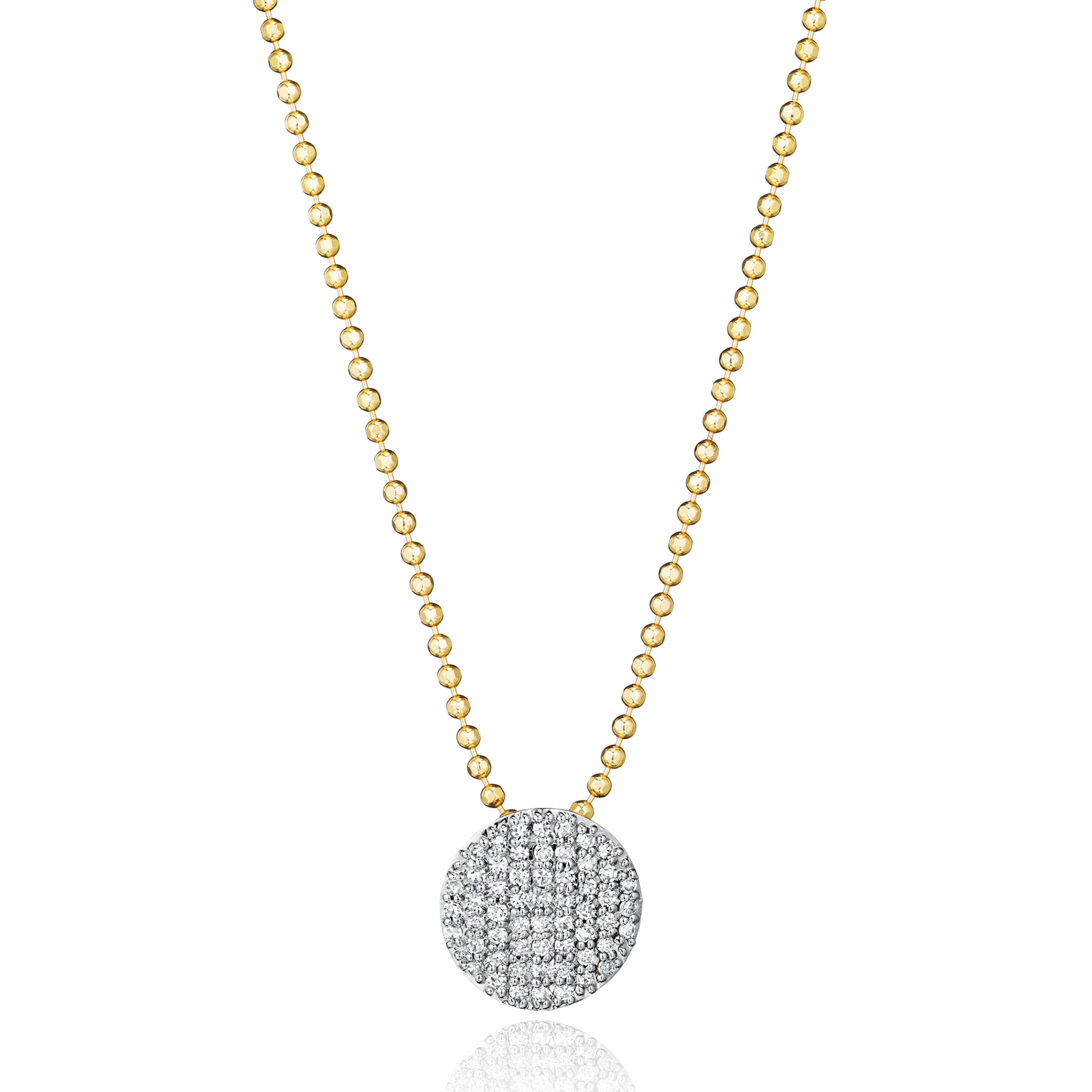 Phillips House Mini Affair Infinity Diamond Necklace in 14K Yellow Gold