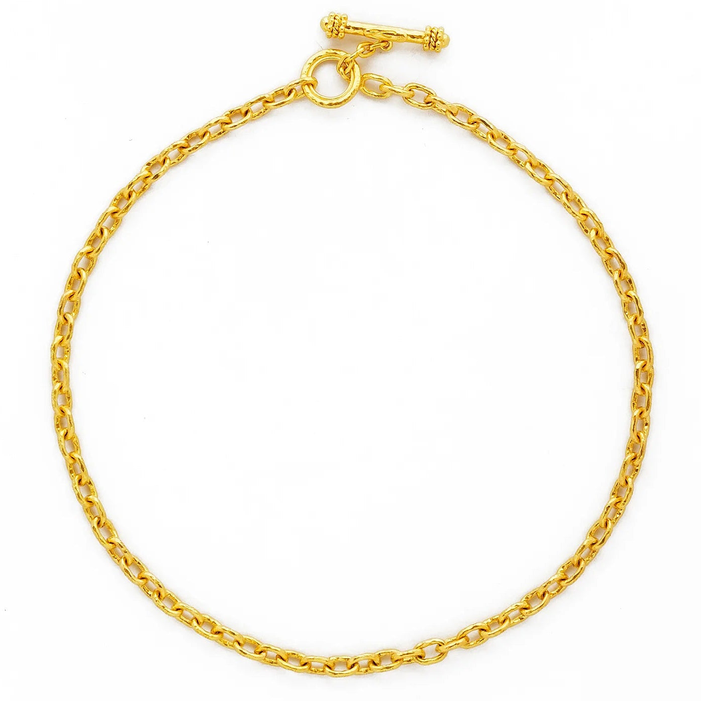 Elizabeth Locke Orvieto Chain in Yellow Gold